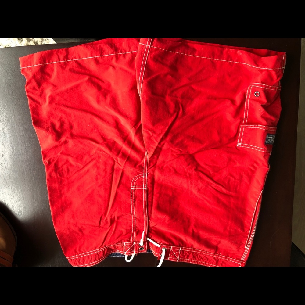 Men’s red Polo Ralph Lauren Swim Trunk XL